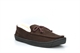 Mens Lightweight Moccasin Slippers With Soft Insole Brown