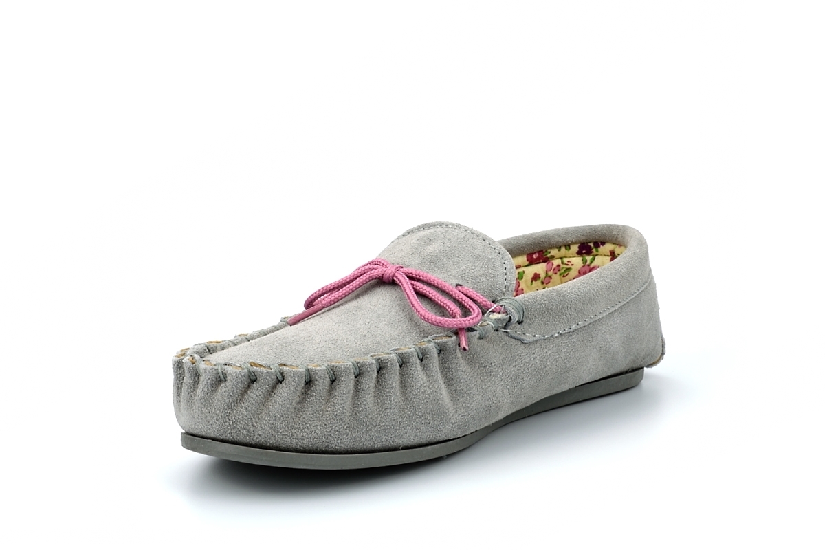 Zapatillas de mocasín para mujer talla 3 niñas zapatillas de gamuza mocasines de gamuza real - Imagen 16 de 25