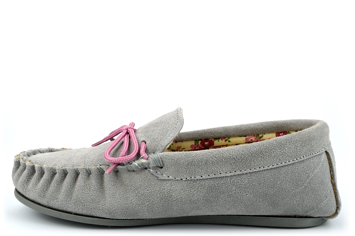 Zapatillas de mocasín para mujer talla 3 niñas zapatillas de gamuza mocasines de gamuza real - Imagen 17 de 25