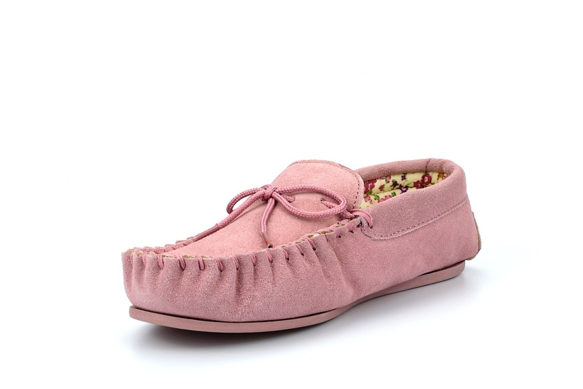 Zapatillas de mocasín para mujer talla 3 niñas zapatillas de gamuza mocasines de gamuza real - Imagen 20 de 25