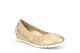 Cipriata Womens Wedge Heel Casual Shoes With Microfibre Lining Light Gold