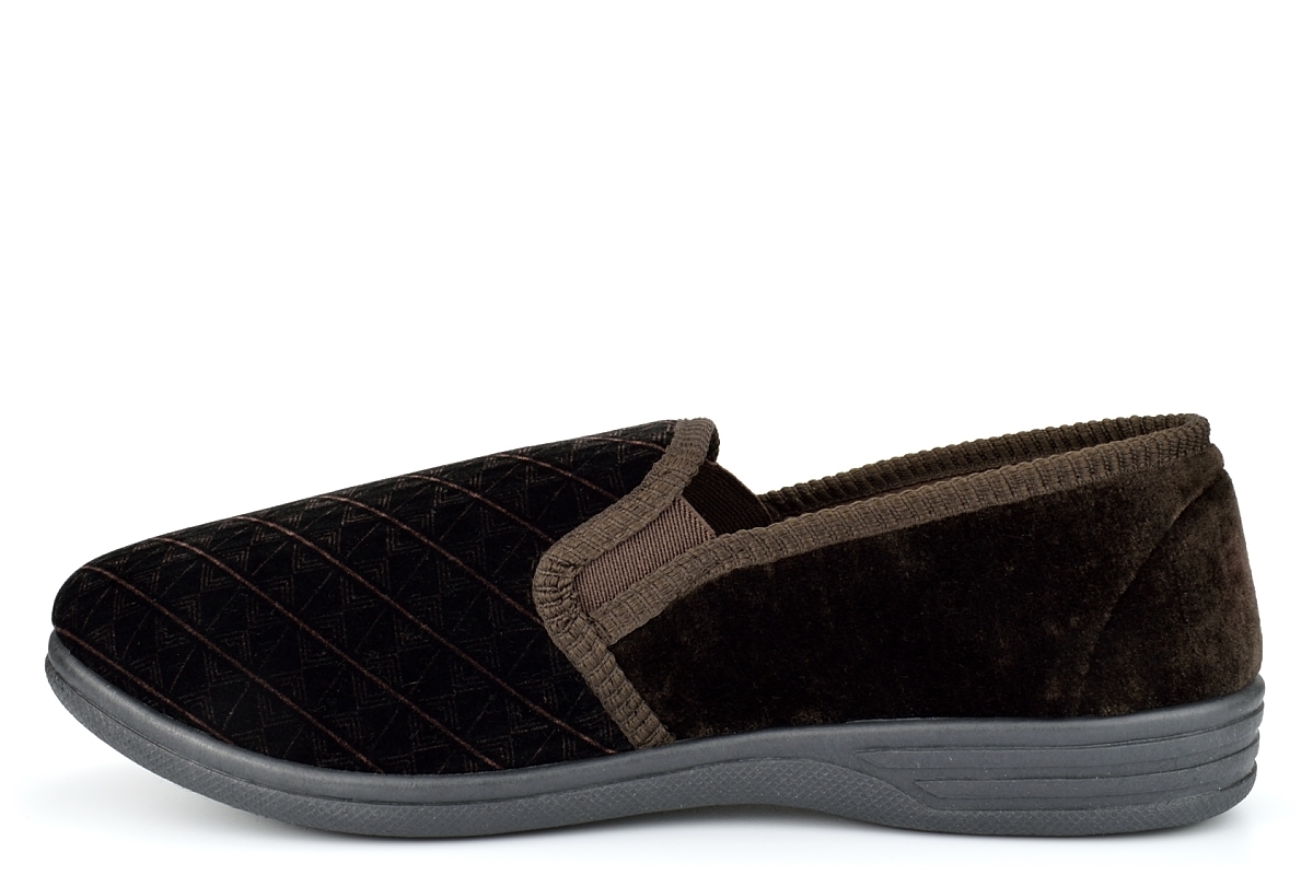mens leather slippers size 15
