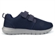 Ascot Mens Ultra Lightweight Memory Foam Touch Fastening Trainers Navy