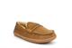 Response Mens Ultra Light Fur Lined Moccasin Slippers Brown