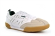 Hi-Tec Boys SQUASH CLASSIC Suede Leather Squash Trainers With Non Marking Rubber Outsole White