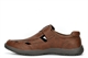 Scimitar Mens Touch Fastening Closed Toe Sandals With Padded Collar Brown