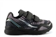 Dek Boys/Girls ATLANTIC Super Lightweight Trainers With Two Touch Fastening Straps Black/Lilac