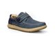 Scimitar Mens Touch Fastening Casual Shoes With Padded Collar And Tongue Navy Blue