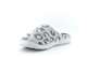 Scrapbook Slippers Womens Lightweight Leopard Mule Slippers With Soft Insole Grey