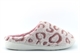 Scrapbook Slippers Womens Lightweight Leopard Mule Slippers With Soft Insole Pink