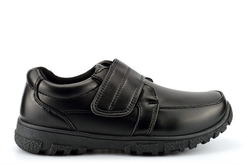 Wild Tribe Boys Luca Touch Fastening Easy Clean School Shoes