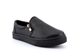 Little Diva Girls Skate Shoes With Twin Zip Fastening Black