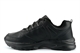 Calzados Mens Lightweight Lace Up Casual Trainers With Soft PU Upper Black