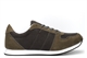 Bracos Mens Casual Lace Up Classic Lightweight Trainers Khaki