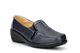 Moenia Womens Casual Shoes With Wedge Heels Navy Blue