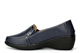 Moenia Womens Casual Shoes With Wedge Heels Navy Blue