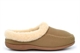 Sleepers Womens Janine Memory Foam Mule Slippers With Wool Textile And Rubber Sole Navy Camel