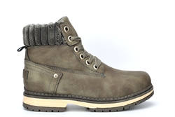 Little Diva Girls Hiker Walking Boots Grey