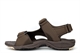 Northwest Territory Mens Lightweight Touch Fastening Summer Sandals Brown