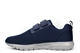 BXT Mens Ultra Lightweight Memory Foam Touch Fastening Trainers Navy