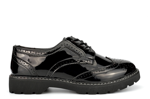 Cute Black Oxfords - Oxford Heels - Spectator Heels - $69.00 - Lulus