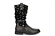 Blue Queen Girls Lightweight Star Mid Calf Boots Black
