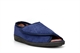 Four Seasons Mens George Crossover Wide Fit Slippers With Memory Foam Insole Navy