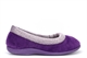 Sleepers Womens Julia Memory Foam Collar Slippers Purple