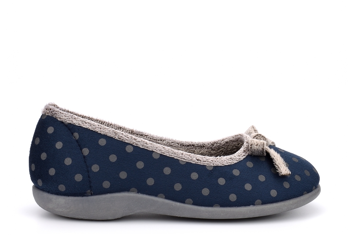 Womens Slippers Memory Foam Slippers Slip On Slippers Ladies Slippers Navy/Pink