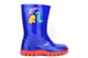 StormWells Boys Dinosaur Waterproof Wellington Boots Navy