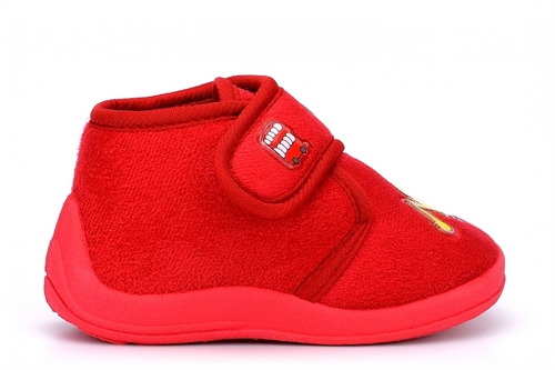 Boys Digga Touch Fastening Slippers Red