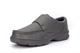 Dr Keller Mens Texas Touch Fastening Casual Leather Shoes Grey