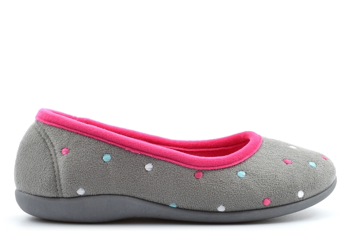 Womens Slippers Ladies Ballerina Ballet Memory Foam Slip On Carpet Rubber Sole - Picture 4 of 7