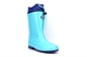 Bejo Kids Waterproof Lace Wellington Boots Aqua Blue