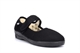 Celia Ruiz Womens Washable Dual Fitting Extra Wide Shoes Black With Cotton Lining (EEE Fitting)
