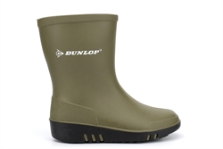 Dunlop Boys/Girls Wellington Boots Green