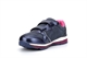 Renda Girls Touch Fastening Heart Trainers Navy Blue