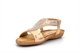 Chix Girls Shimmer Diamante Sandals With Comfort Insole Rose Gold