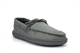 Response Mens Ultra Lightweight Moccasin Slippers With Cotton Lining Grey