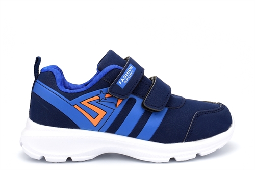 Boys/Girls Superlight Touch Fastening Trainers Blue