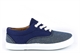 Chatterbox Boys David Lace Up Canvas Shoes Navy Blue
