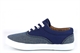Chatterbox Boys David Lace Up Canvas Shoes Navy Blue