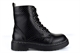 Superstar Girls Stroller Military Boots With Side Zip Fastening Black