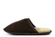 Mens Harry Lightweight Mule Slippers With Soft Insole Brown
