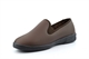 Sleepers Mens Samos II Memory Foam Faux Leather Slip On Outdoor Slippers Brown