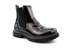 Cipriata Girls Adele Zip Fastening Ankle Boots Patent Black