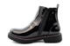 Cipriata Girls Adele Zip Fastening Ankle Boots Patent Black