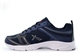 Dek Mens Jensen Super Lightweight Memory Foam Lace Trainers With Extra Large Sizes Navy