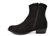 Girls Ankle High Lightweight Cowboys Boots With Star Detail And Side Zip Fastening Black