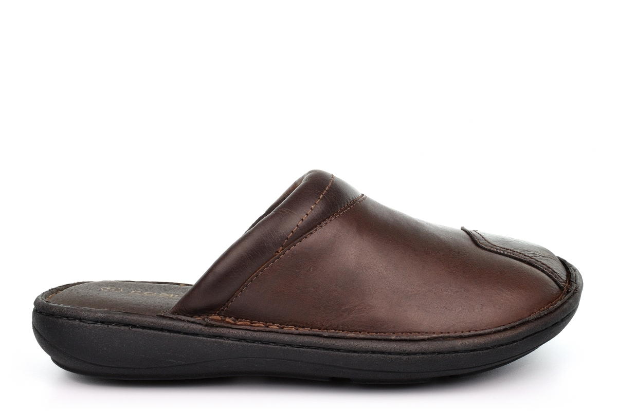 mens leather clogs mules